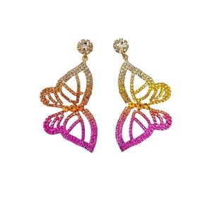 Ombre  Butterfly Earrings